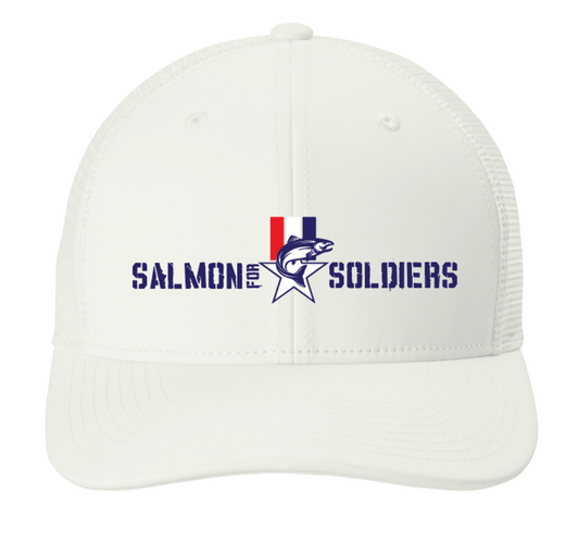 Salmon for Soldiers Logo Trucker Hat